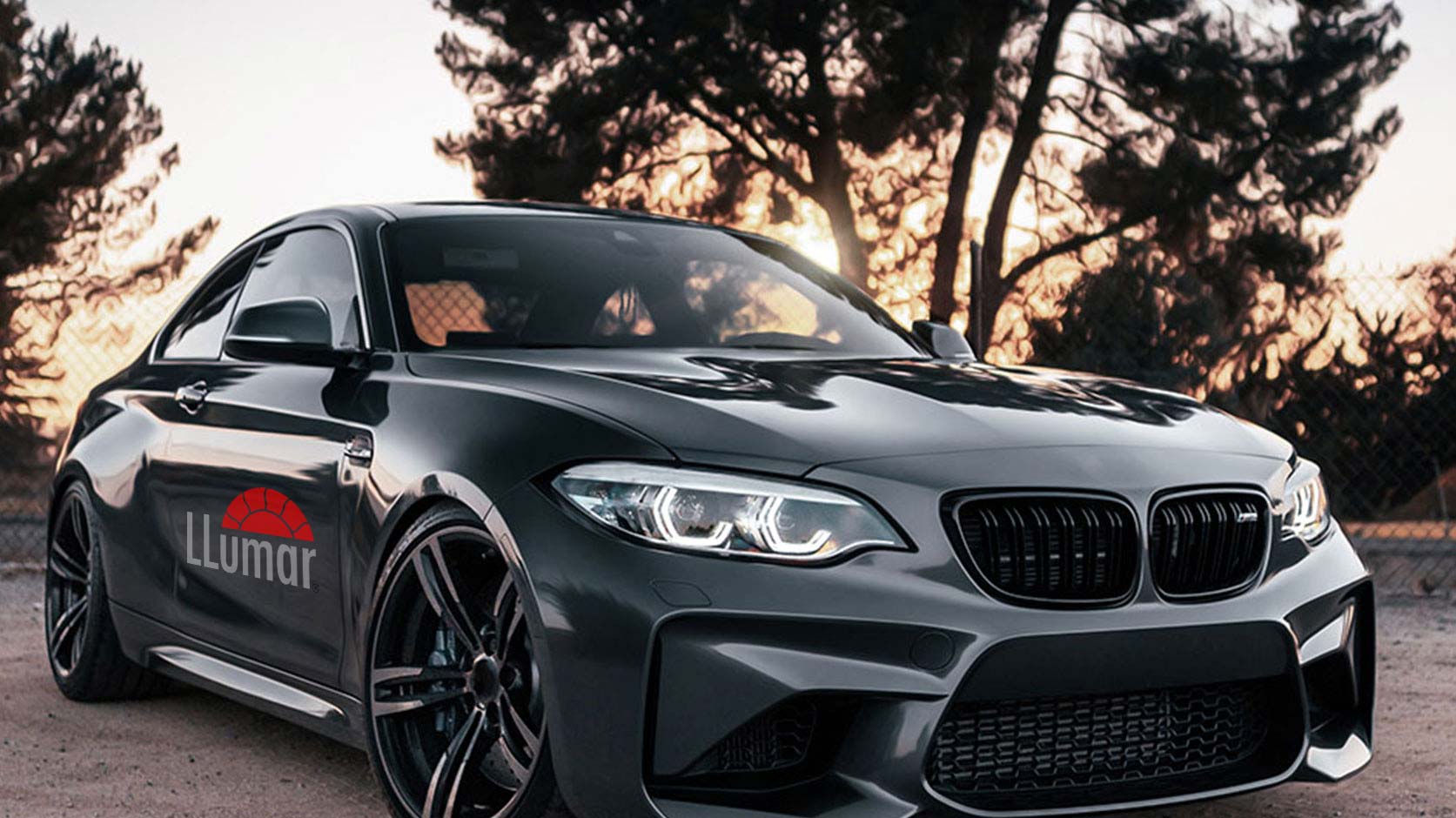 Llumar Authorized Window Tinting on BMW M2